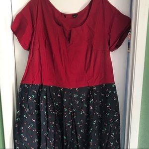 EShakti ladybug retro dress